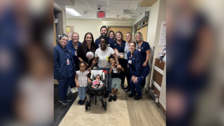 Premie Reunites with Hospital Staff on 1st Birthday